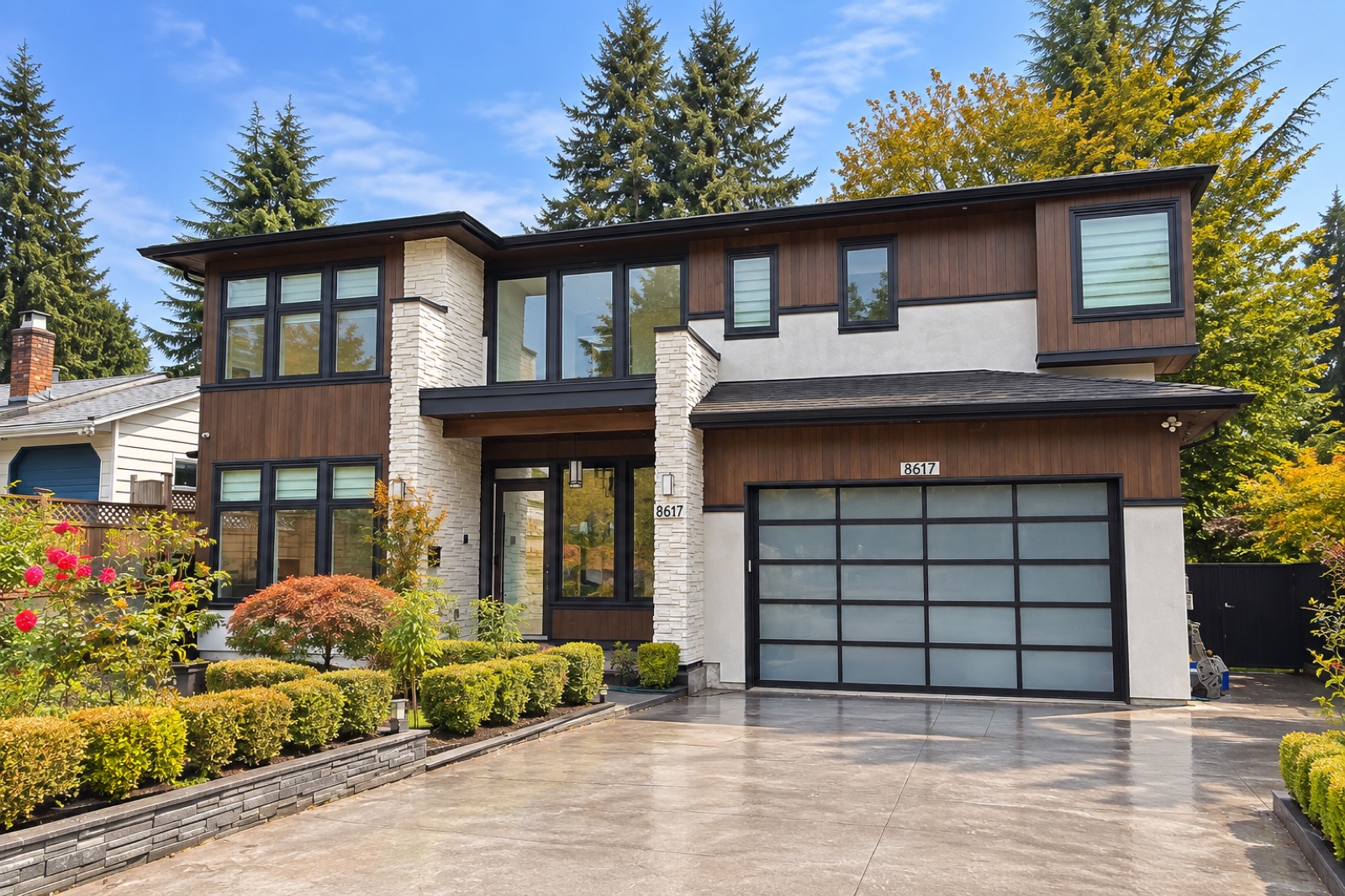 8617 Terrace Drive, front exterior